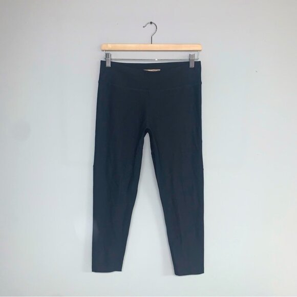 Outdoor Voices Warmup Leggings 7/8 Length Navy Heathered  Compression Size Large - Picture 2 of 11